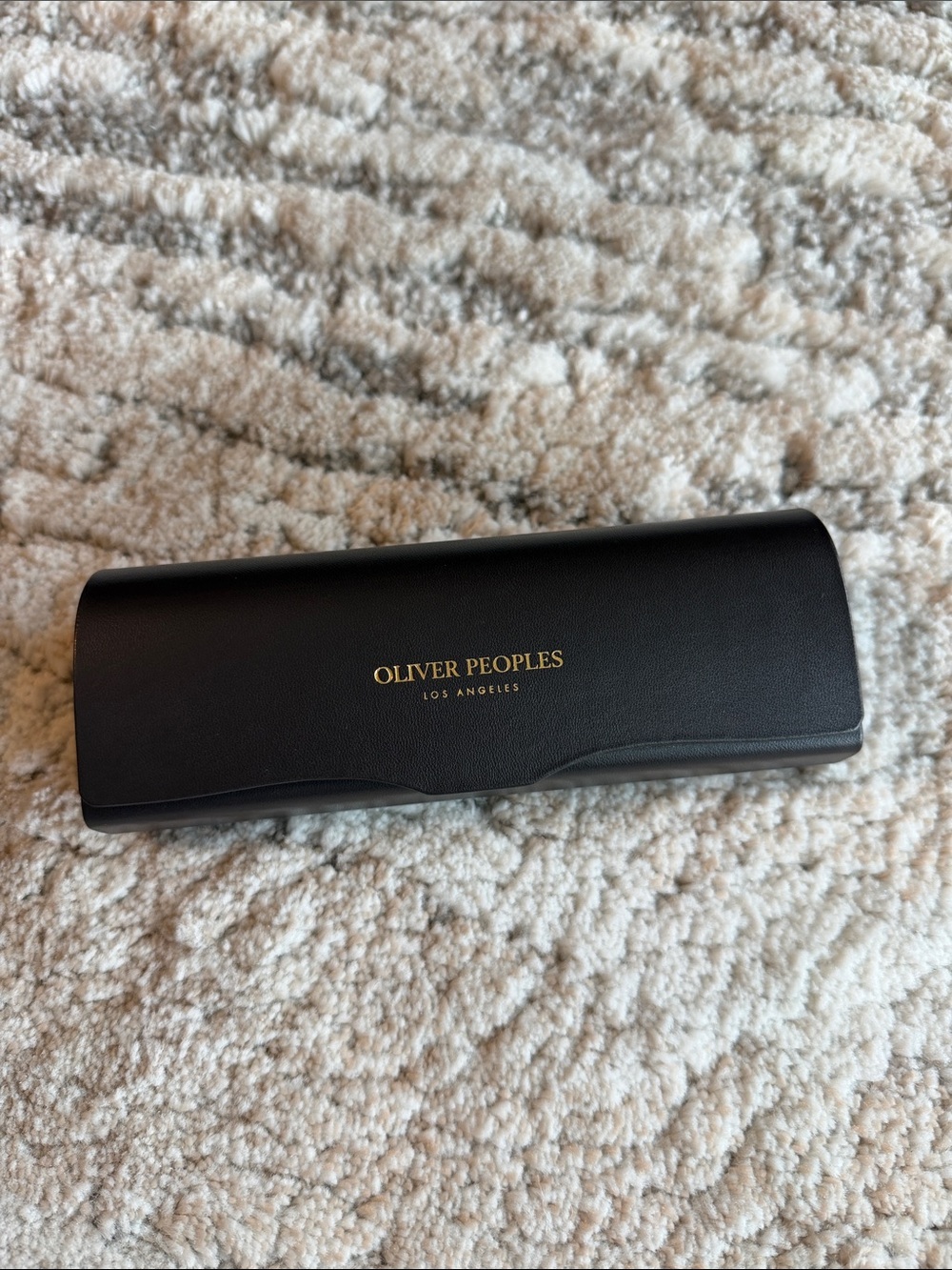 Oliver Peoples Dark Brown Case